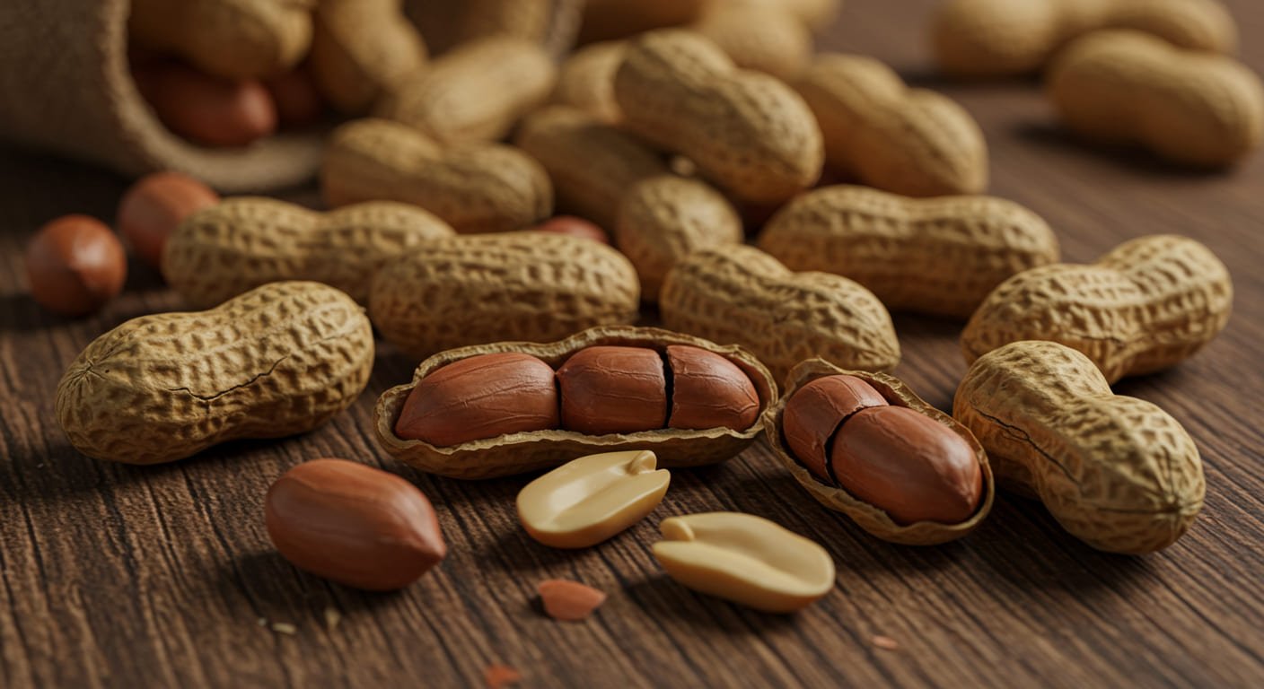 فول سوداني محمص