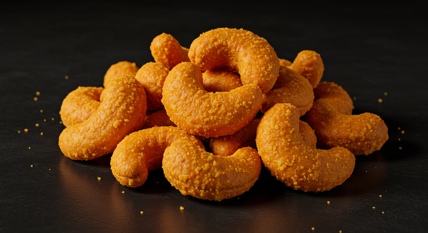 كاجو محمص بالجبنة